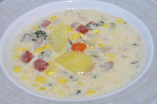 Jak uvařit kukuřičná chowder? Snadné recept, připravený za Do 30 minut